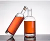 wholesale custom made vodka bottle 750ml whiskey bottle vodka with cap