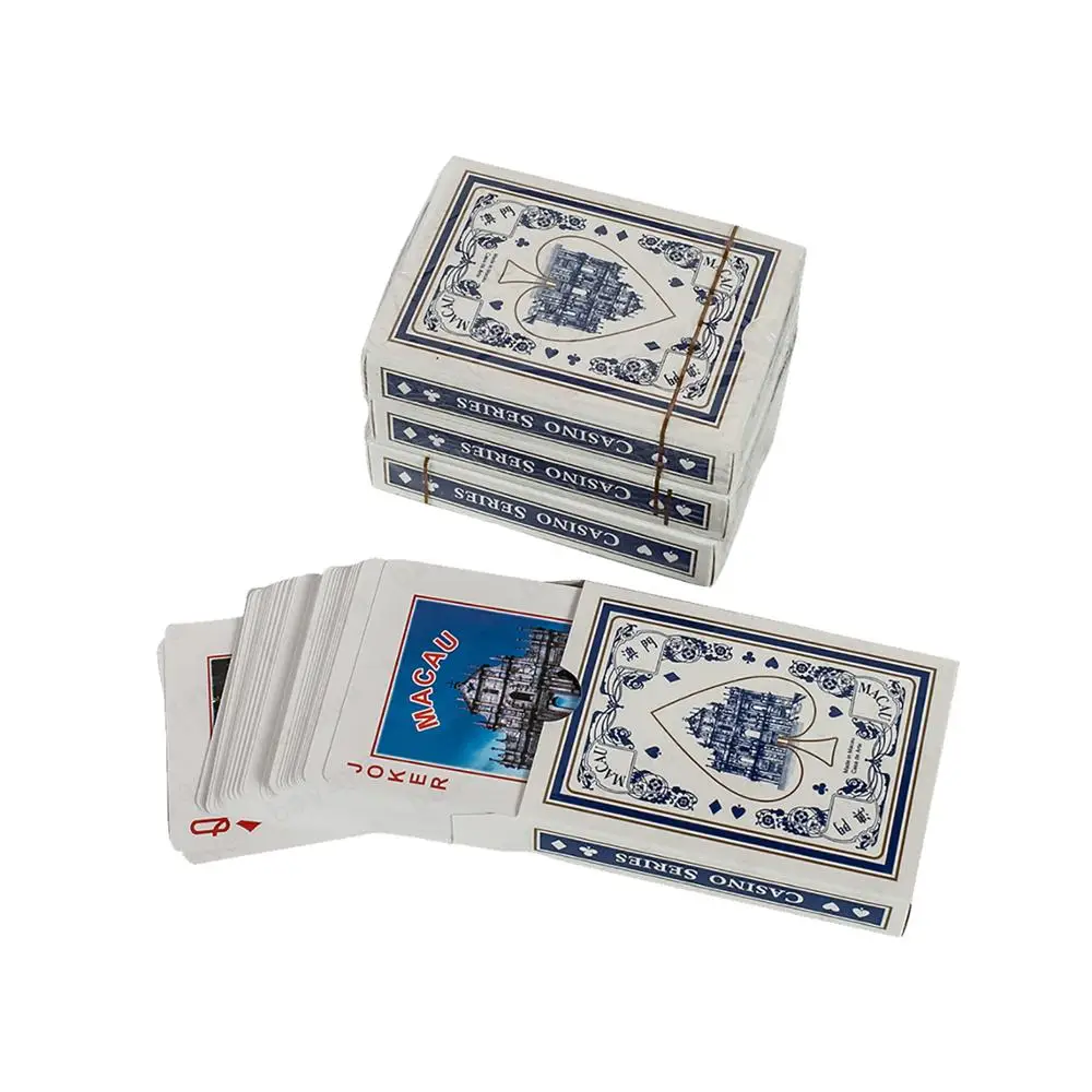 

Customized 54 playing cards for casino game, Full color( cmyk & spot color)