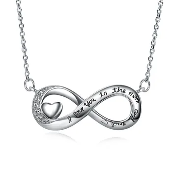 mother's day infinity necklace