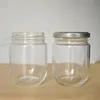 manufacturer round mango jam glass jar 8oz 250ml with airtight metal lid