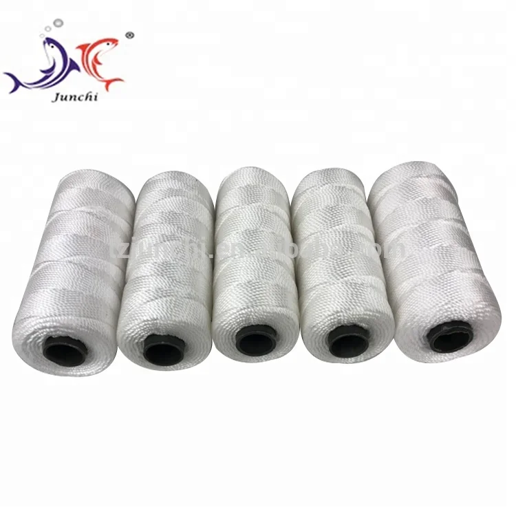Hot Sale High Tenacity White Nylon Pp Twine Weaving Nets Crafts