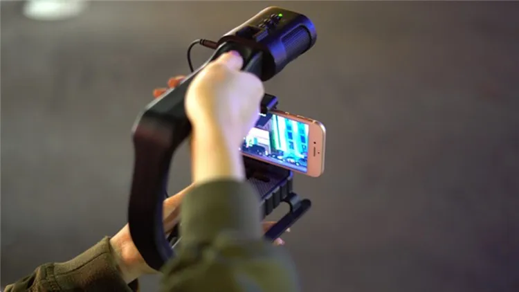 Microphone DSLR rig-handheld camera stabilizer-U-Grip steadicam09.jpg