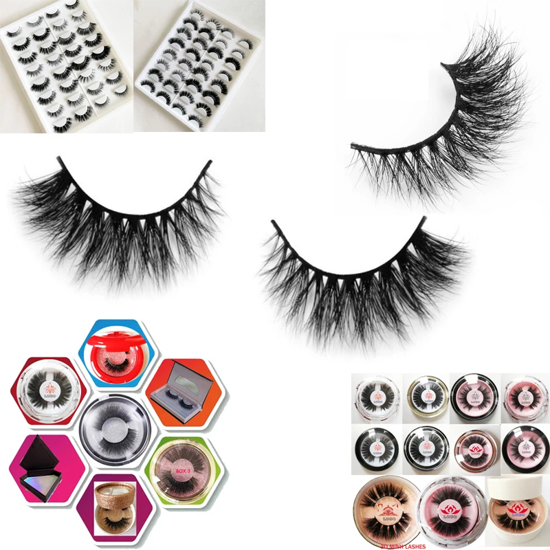 

3D Mink eyelashes private label Real Mink lashes winged Cross False eyelash Daily nude makeup eye lashes eyelashes box, N/a