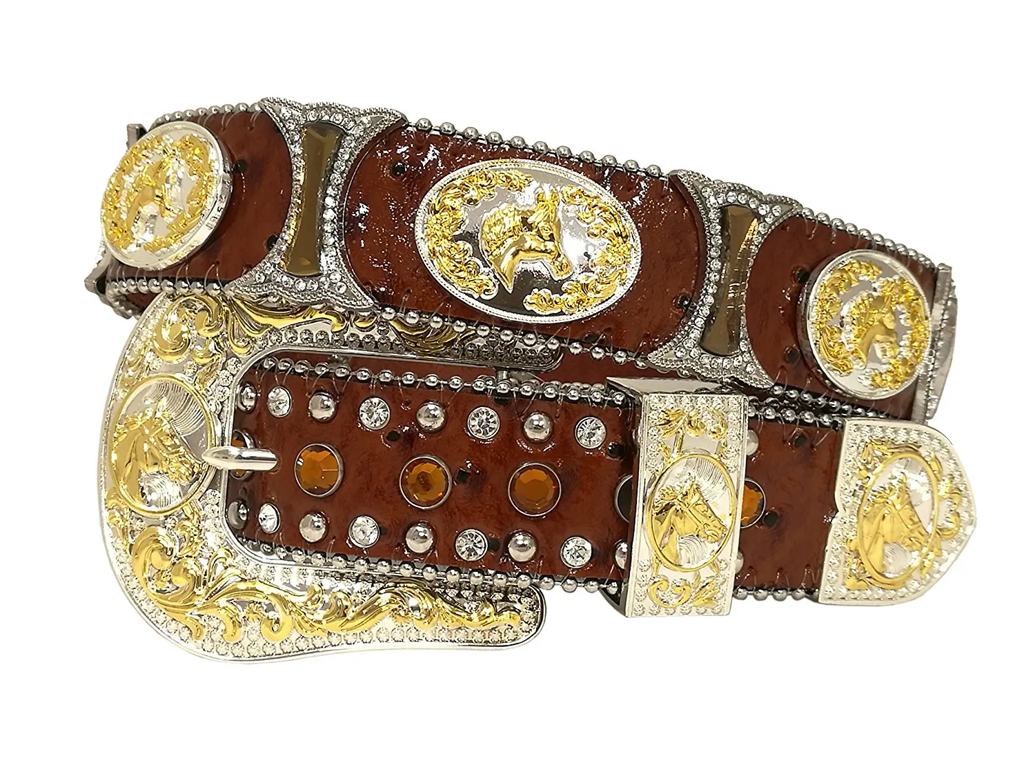 gold cowboy belt