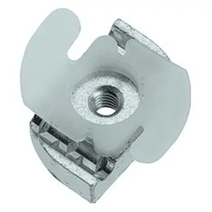 1 Hole 3//8 Electro-Galvanized Unistrut 1-5//8 Square Washer Lot of 100