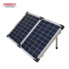 Hinergy 100WP 120W 12V Portable Folding Poly Solar Panel Charging Kits for Camper and RV