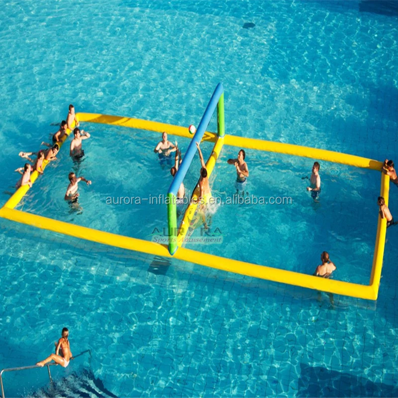 Inflatable Water Volleyball Court Outdoor Floating Inflatable Volleyball Field Inflatable Water