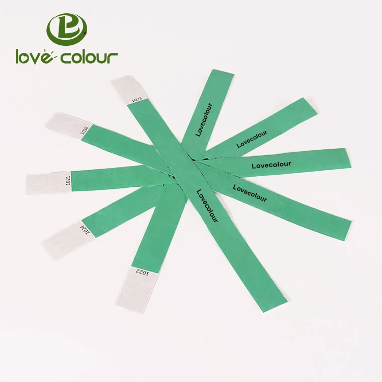 Tyvek wristband 1031W3