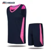 Reversible basketball practice jersey, Wholesale custom team men's mesh basketball uniform