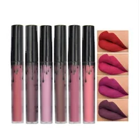 

Lips Makeup Matte Lip Gloss Brand Matt Liquid Lipstick Women Make up Cosmetics Mate Batom Beauty Lipgloss