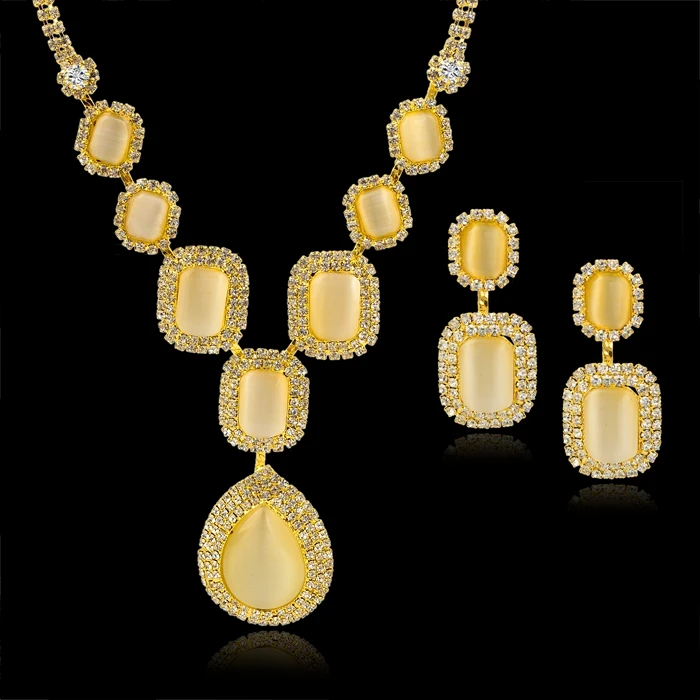 

2015 Latest design popular fashion african beads jewelry Set