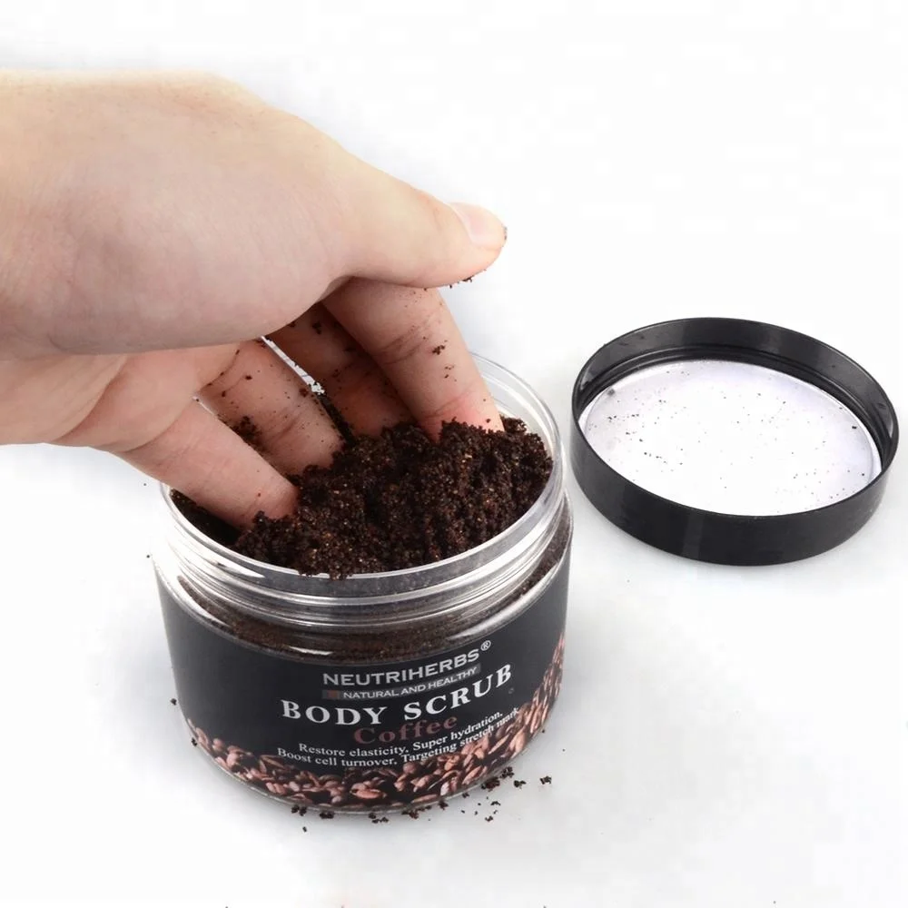 natural korea body black sugar scrub foot exfoliation facial