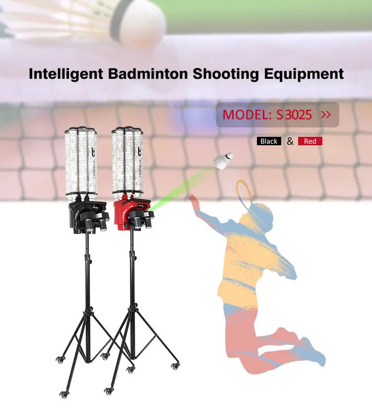 Low Price Selling Badminton Shuttlecock Launcher Machine Wholesale
