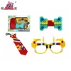 DIY building bricks toys compatible blocks for glasses and tie
