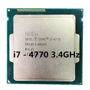 Intel i7 4770 3.4GHz Desktop Processor