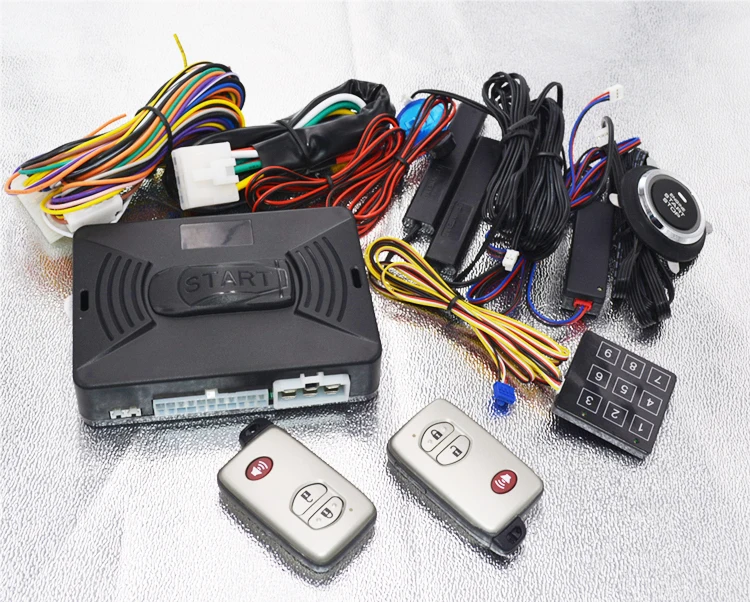 Easy Install Immobilizer System One Way Alarm Vehicle Security Car
