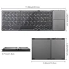 White Logo Promotion Folding Bluetooth Mobile Foldable Portable Ergonomic Wireless Keyboard