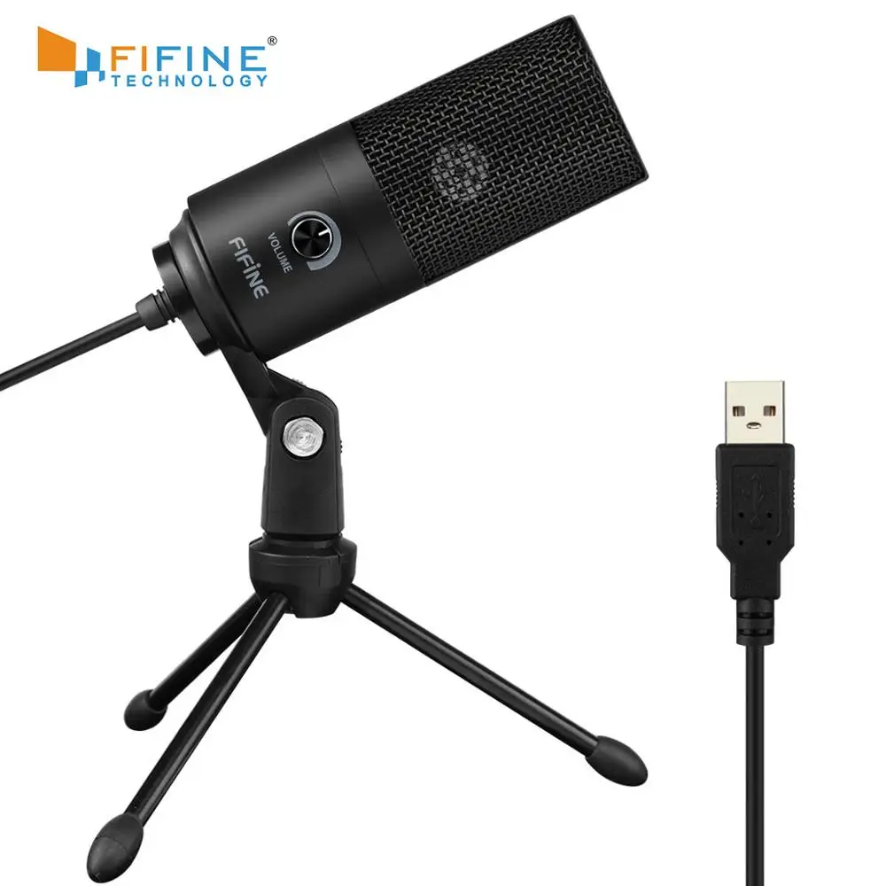 

Fifine 669B USB condenser microphone for recording vocals