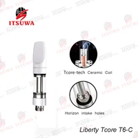 

Newest TCORE T6-C Oil tank 1ml Vape pen atomizer Customized CBD Cartridge