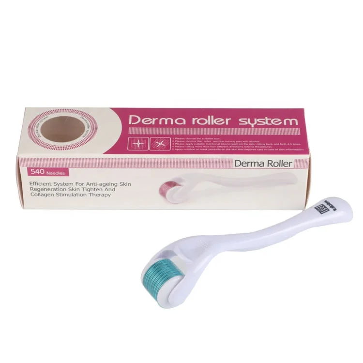 

540 Derma Roller Titanium Micro Needle Skin Care for Beauty Roller Mns, Many colors can offer