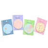 Custom shaped die cut cute circle sticky notes for office/home/scool