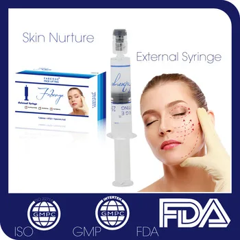 

Faberge Hyaluronic Acid instantly face lifting serum external syringes