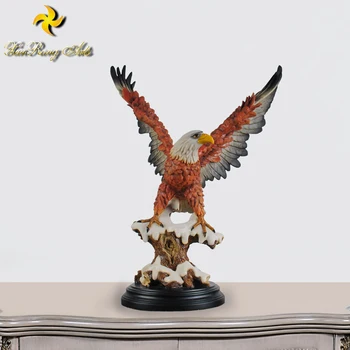 large resin eagle statues