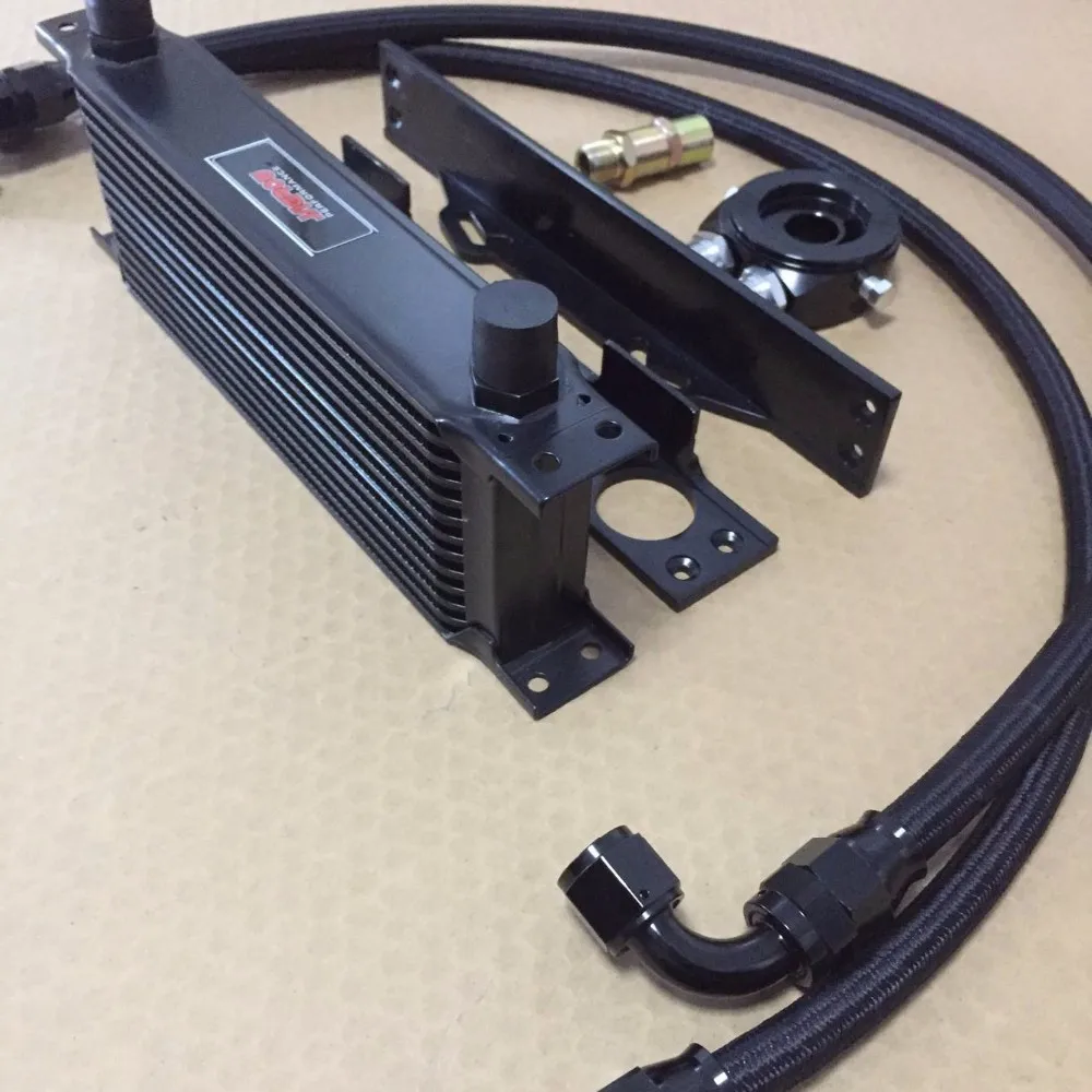Universal High Performance 13 Row Oil Cooler Kit Buy 13 Row Oil