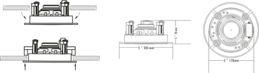 Ceiling Speaker(T-205t)