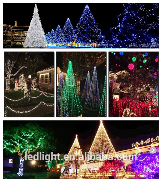 Christmas Tree Decoration Holiday String Light Outdoor White Warm Led ...