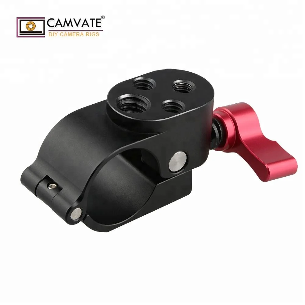 

CAMVATE Monitor Mount 25mm Rod Clamp for Dji Ronin-M Camera DSLR Gimbal Stabilizer Steadycam Photo Studio Kit, Black