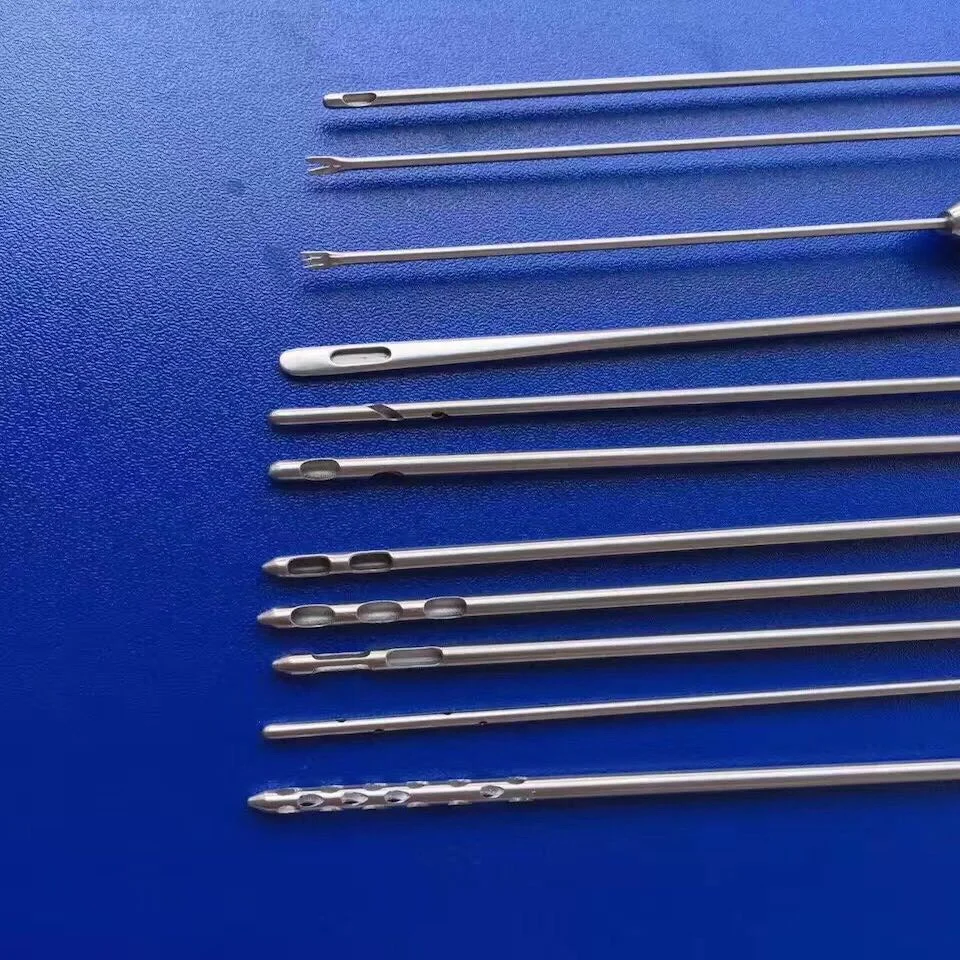 
Sorensen Harvestor 20hole liposuction cannula fat suction harvesting plastic surgery instruments 