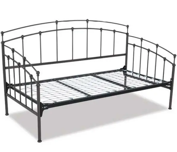 Cheap metal day bed with good design bedroom furniture
