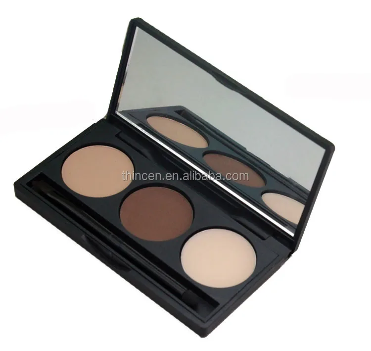 Best Selling Products Three Colors Waterproof Eyebrow Makeup Tint Powder Kit
