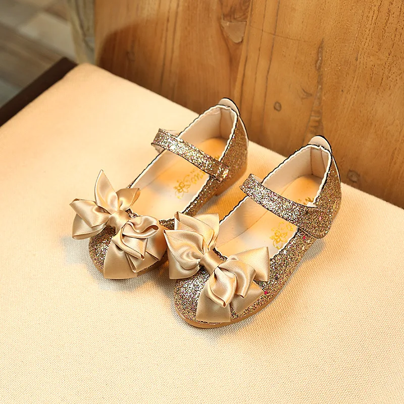 

or10132h new 2022 baby leather shoes baby princess Korean girls single children shoes, Purple,pink,golden