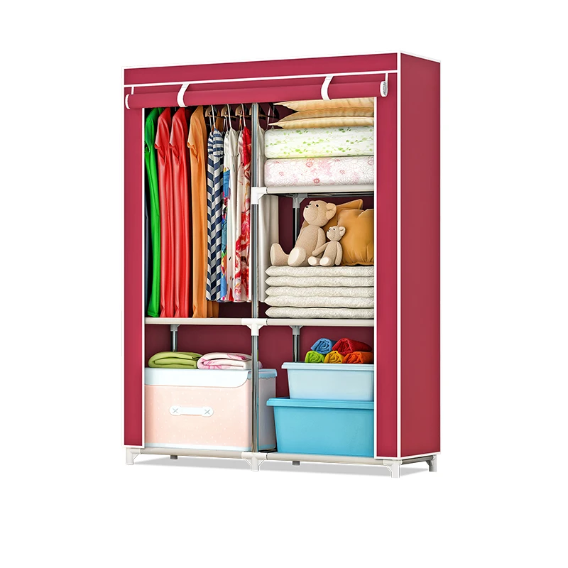 Cloth Hanger Diy Storage Wardrobe Cabinet Design Baby - Buy Diy Storage ...