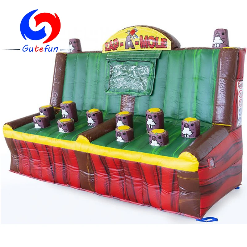 

2020 Most exciting party events rental interactive inflatable games IPS zap a mole for sale