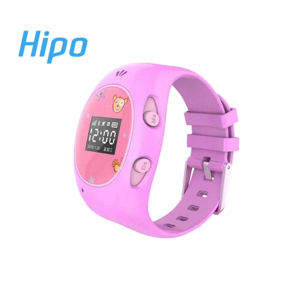 

Free Shipping Hipo Smartwatch SOS GPS Kids Children Anti-lost Phone Smart Watch, Blue;pink;yellow