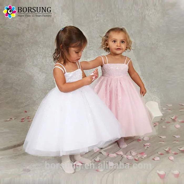 ruffle flower girl dress