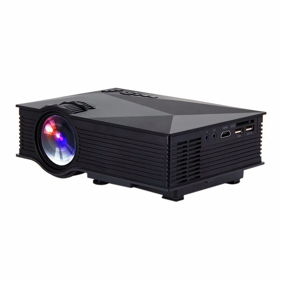 

UC46 LED Mini Wireless Projecting Projector Home Theater Beamer with 854*480p 800 Lms HD MI LCD Projector