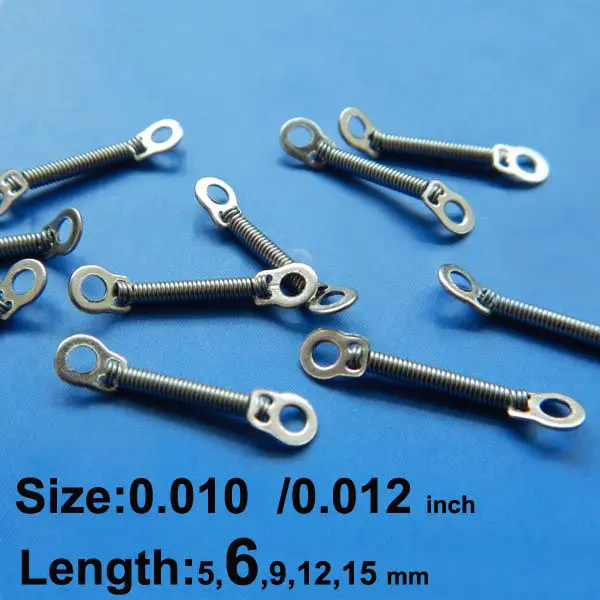 Closed spring big ear ring