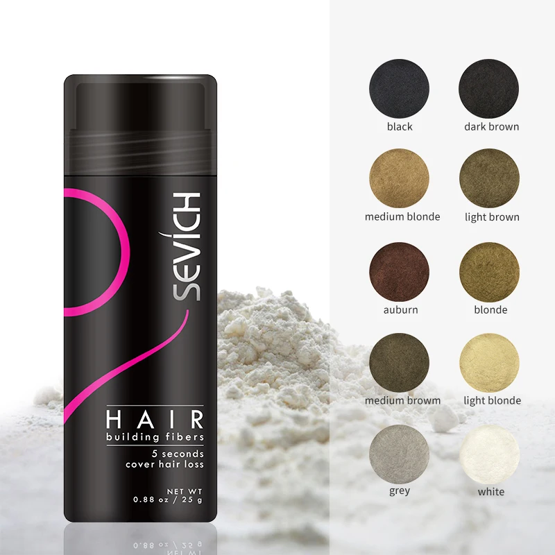 

Hot keratin treatment hair fiber growth spray for hair loss, Black/dk brown./med brown10colors