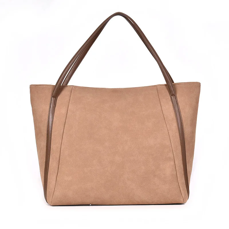 

2018 Fashion wholesale suede women tote bag new simple lady handbag, Multi