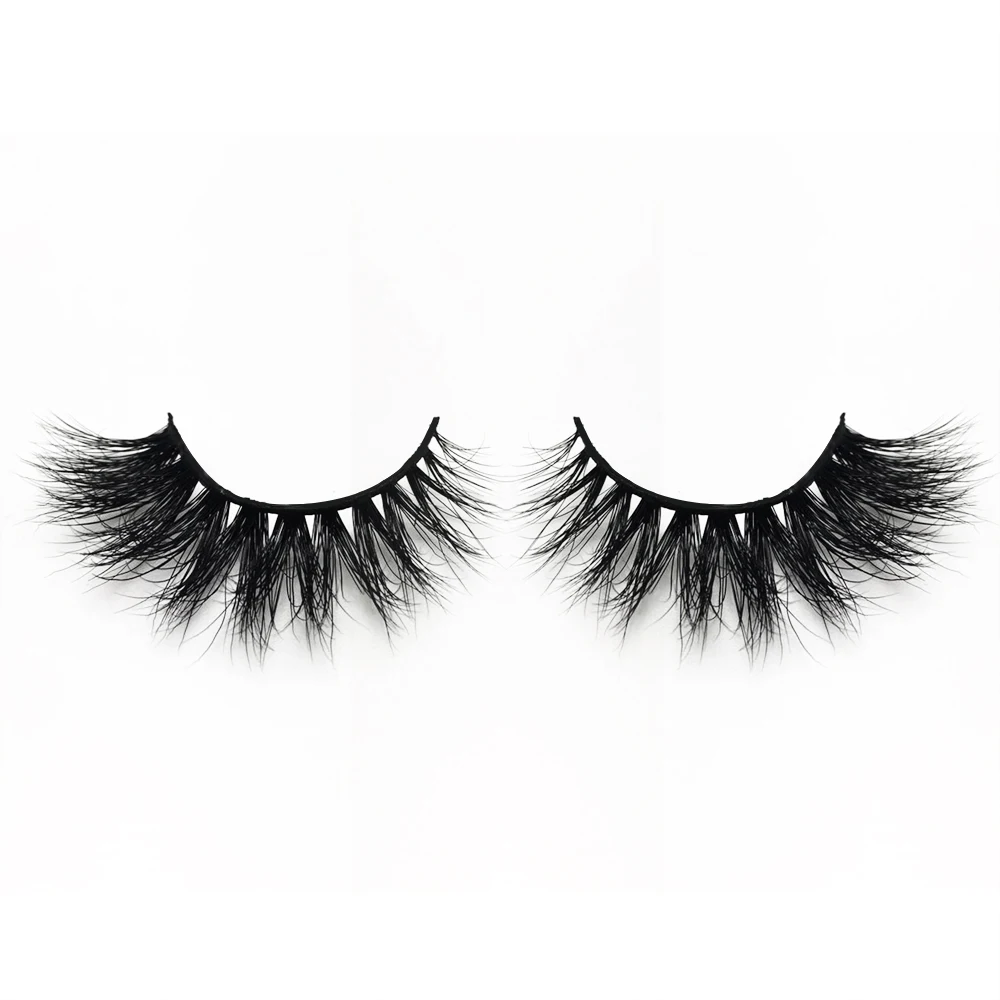 

100% real korea mink have stock lash with customer lash box, Black