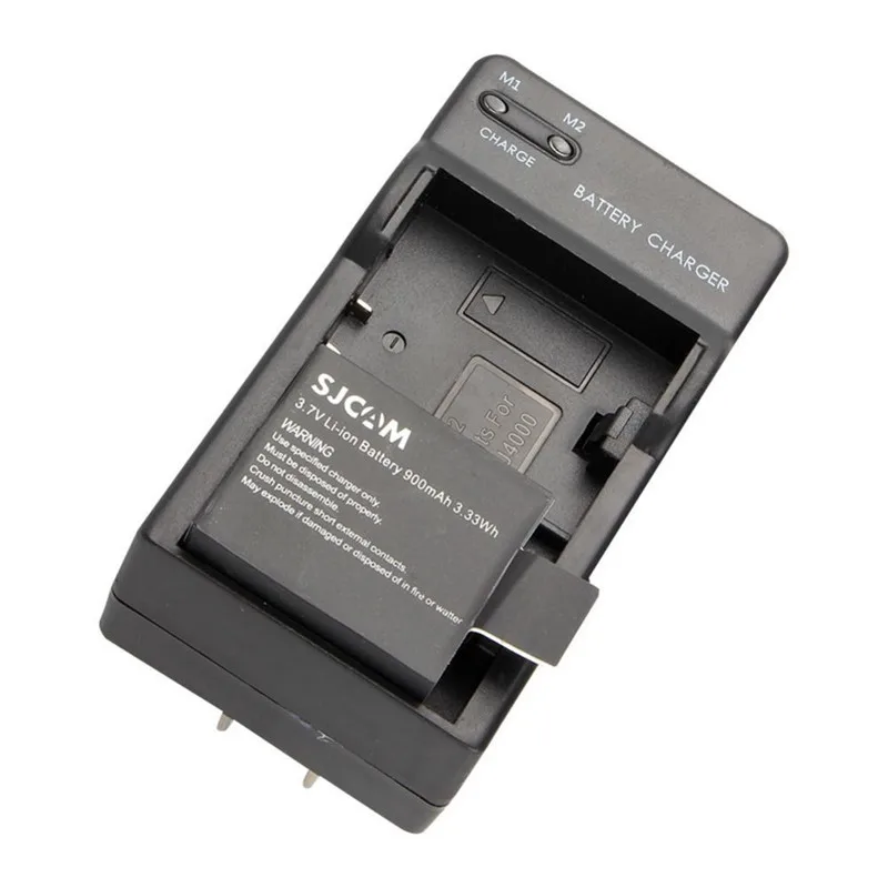 High Quality For SJ4000 SJ5000 Portable Dual Travel Wall 2 Camera Battery Charger Adapter