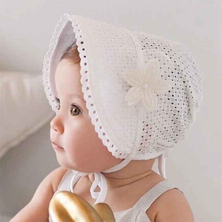 Lovely Soft Princess Hat Baby Girl Beanies Cap Sombreros para el sol 