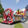 inflatable race track fun playground for fun