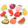 Assorted Fruit Mini Kitsch Resin Cabochons Flatback Fruit Cabs Charms For Slime Dollhouse Food Miniatures