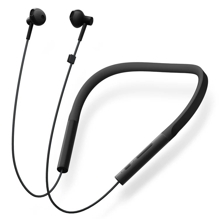 

Xiaomi LYXQEJ02JY Neck-mounted Smart Earphones for iPhone & Android Smart Phones or Other Audio Devices (Black)