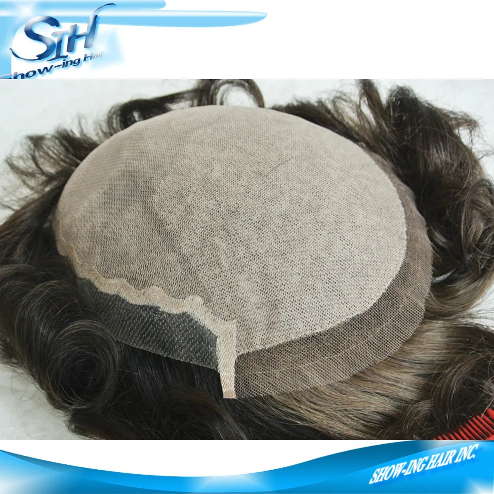Best Natural Hairline Toupee Injected Men Hairpieces Buy Men